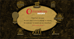 Desktop Screenshot of outstandingbeers.co.uk